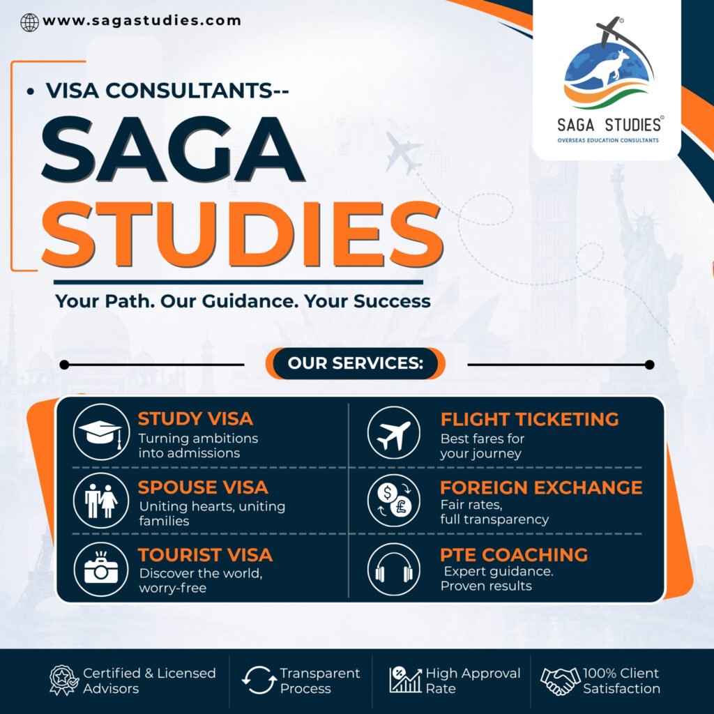 Top Visa Consultants SAGA Studies